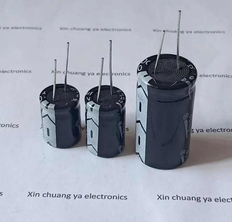 10V 220uf 470uf 1000UF 2200uF 3300UF 4700UF 20% DIP aluminum electrolytic capacitor