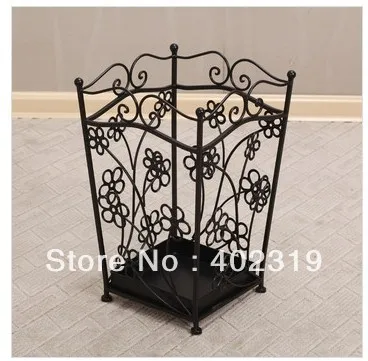 Professional selling umbrella stand/rack,wrought iron,metal,europe new style,for umbrella storage,free shipping by Ems