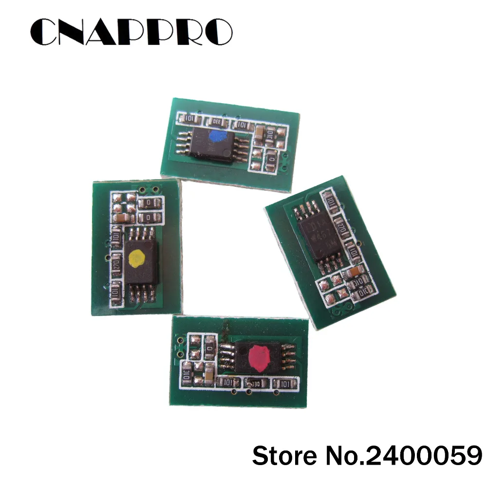 4pcs/lot MP C6501 C7501 reset toner cartridge chip for Ricoh Aficio MPC6501 MPC7501 MPC 6501 7501 MP-C6501 MP-C7501 printer part