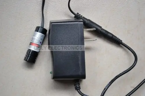 Módulo de ponto de laser violeta azul com adaptador eua, 300mw 405nm