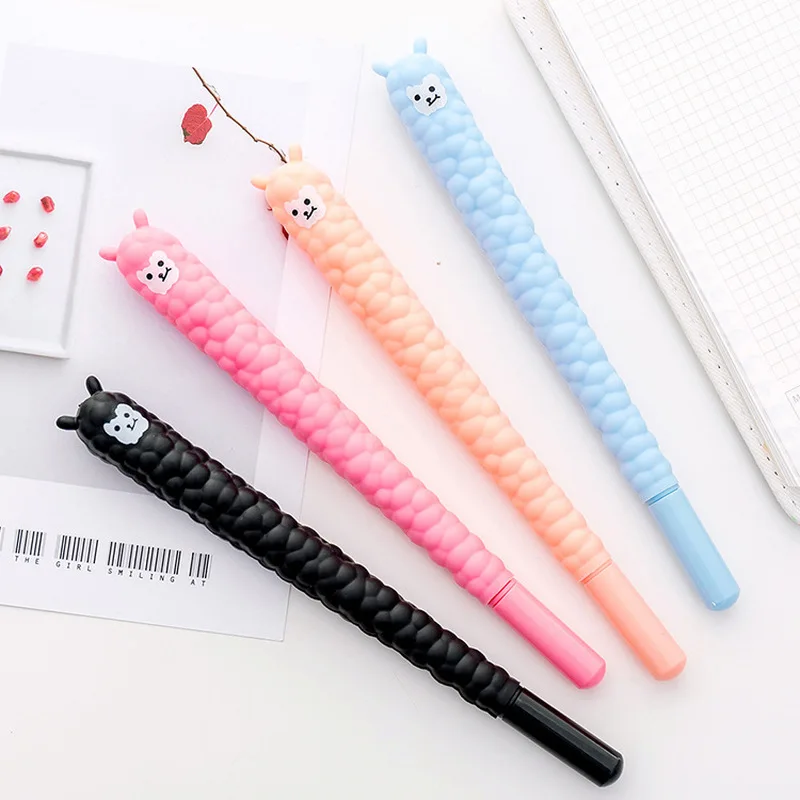 1pcs Kawaii Creative Sheep Gel Pen Neutral Pen Cute Stationery Canetas Material Escolar Office School Supplies