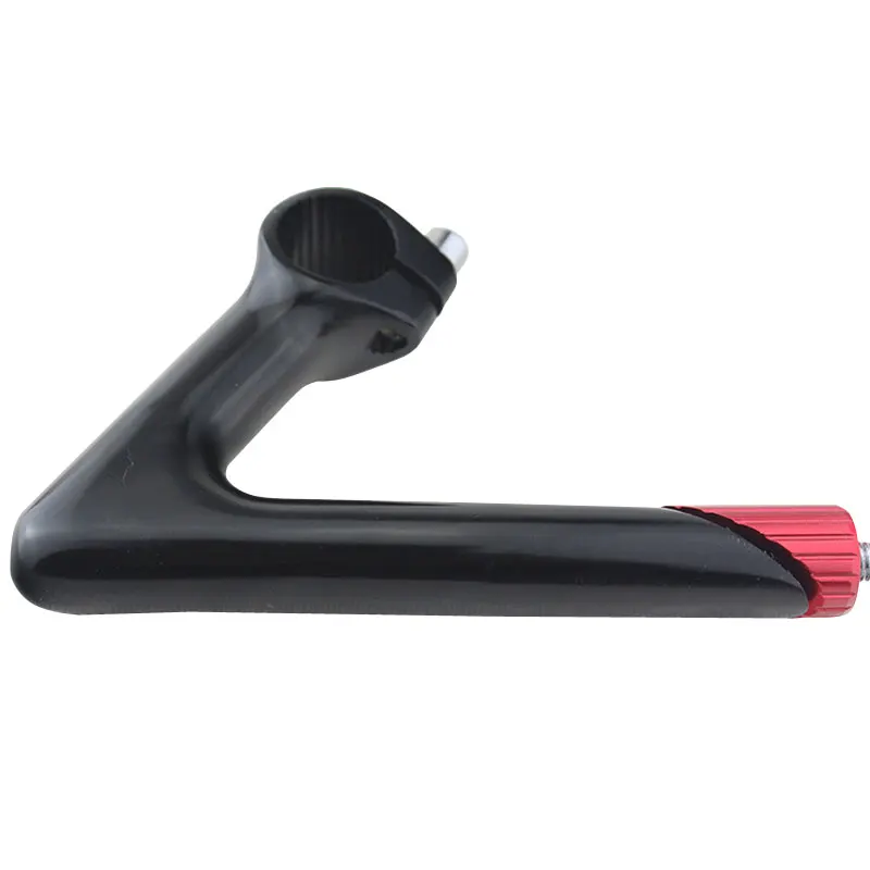 Retro Electroplate Aluminum Alloy 58 Angle Gooseneck Stem 22.2*25.4 Fixed Gear Road Bike Gooseneck Stems BSB010