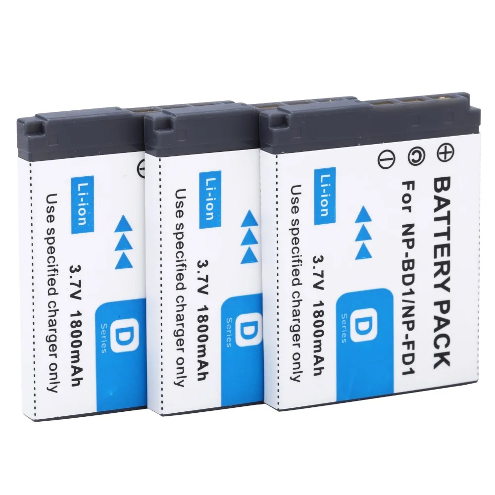 NP-BD1 Battery + Charger for SONY Cyber-Shot DSC-T700H DSC-T900 DSC-T900B DSC-T2 DSC-T70 DSC-T75 DSC-T77 DSC-T90 DSC-T200 DSC-T3