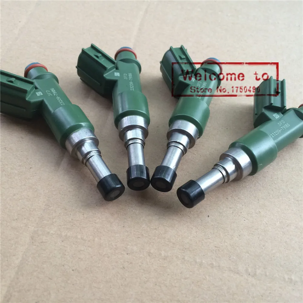 Fuel Injector 12 Holes Injection Nozzle For TOYOTA HIACE COASTER LAND CRUISER PRADO GDJ150 TRJ15* 23209-79186 23250-0C050