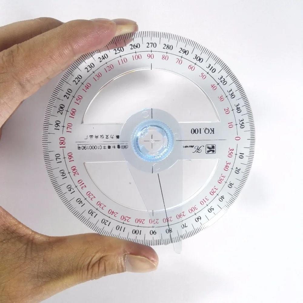 Full Circle Goniasmometer grundschüler Goniasmometer Gürtel Goniasmometer pointer kreis