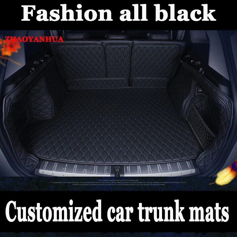 

Custom fit car trunk mat for BMW X1 X5 TPE+XPE Anti-slip car-styling all weather tray carpet cargo rugs liner