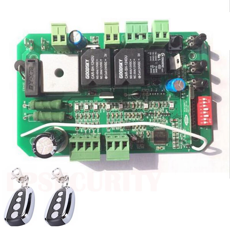 gate opener control unit motherboard PCB motor controller circuit board card for 24VDC sliding gate motor opener