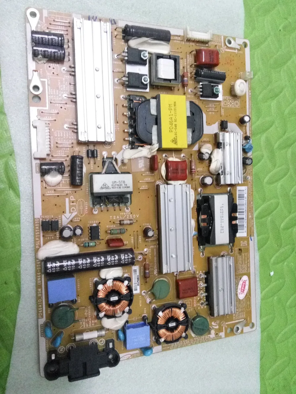 CONNECT WITH POWER SUPPLY Board BN44-00458A for / PD46A1D_BSM T-CON connect board Video