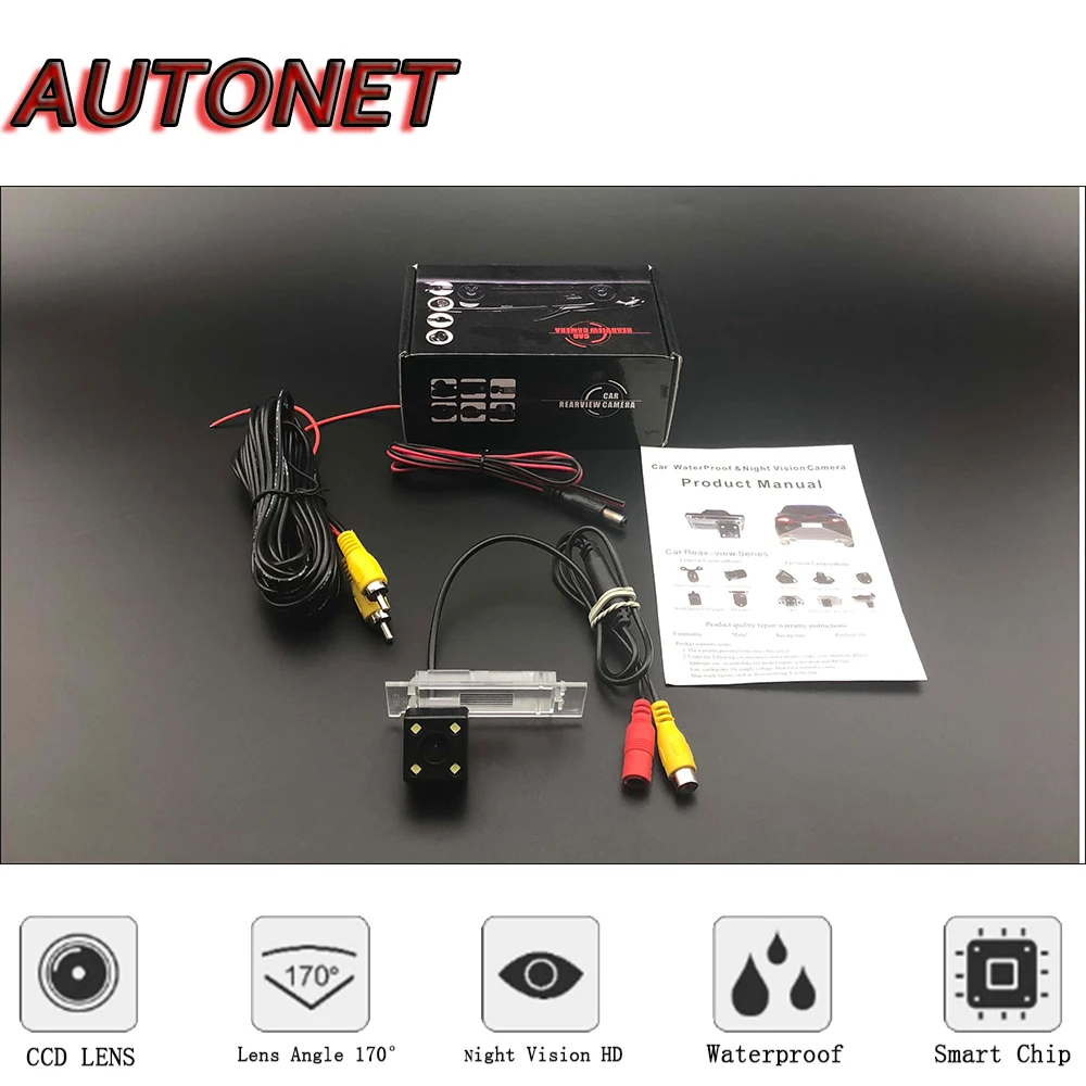 Autonet Backup Achteruitrijcamera Voor Smart Fortwo W453 2014 2015 2016 2017 2018 2019 Originele Gat/Kentekenplaat camera