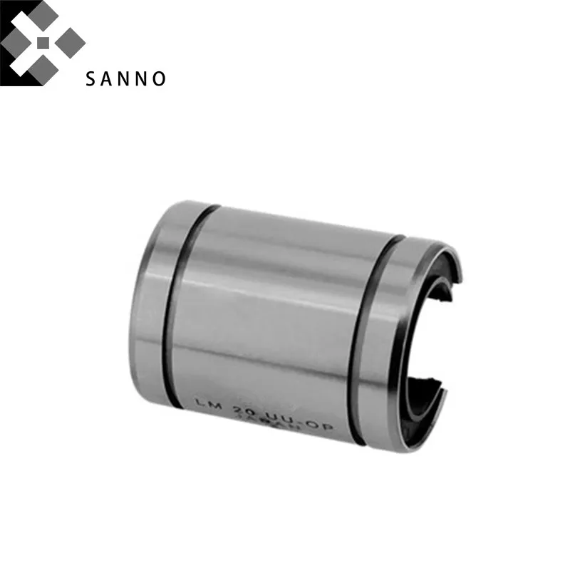 High precision LM12UUOP - LM25UUOP linear bush bearing open type linear motion ball bearings