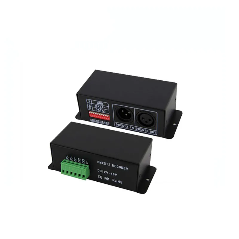 

1X High quality RGB 3CH DMX512 decoder DC12-48V input