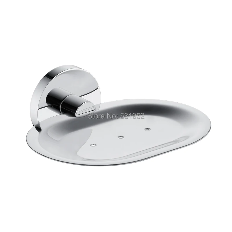 Hot Sale 304 Stainless Steel Soap Dishes Wall Mounted Shower Soap Holder  Soap Dish Basket Tray Rack Bathroom Accessories