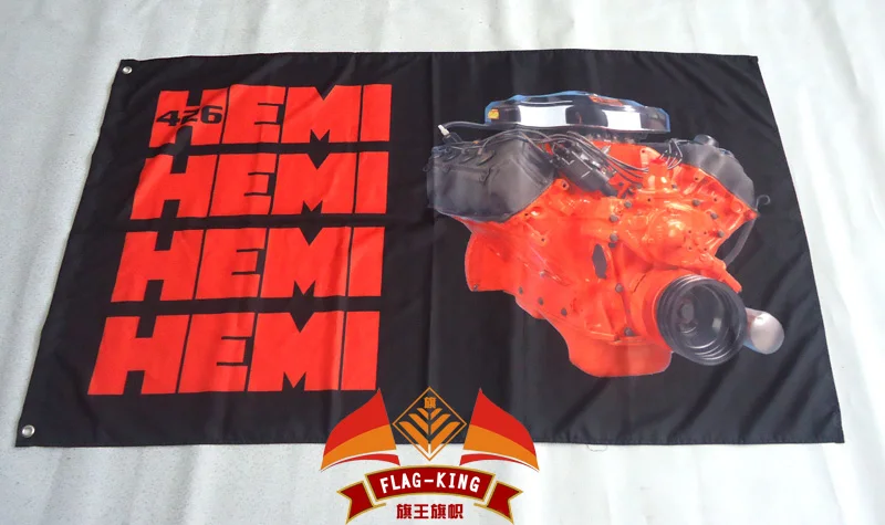 

HEMI 426 brand Flag 3x5ft ,Custom Flag HEMI 426 brand polyester banner 90*150CM