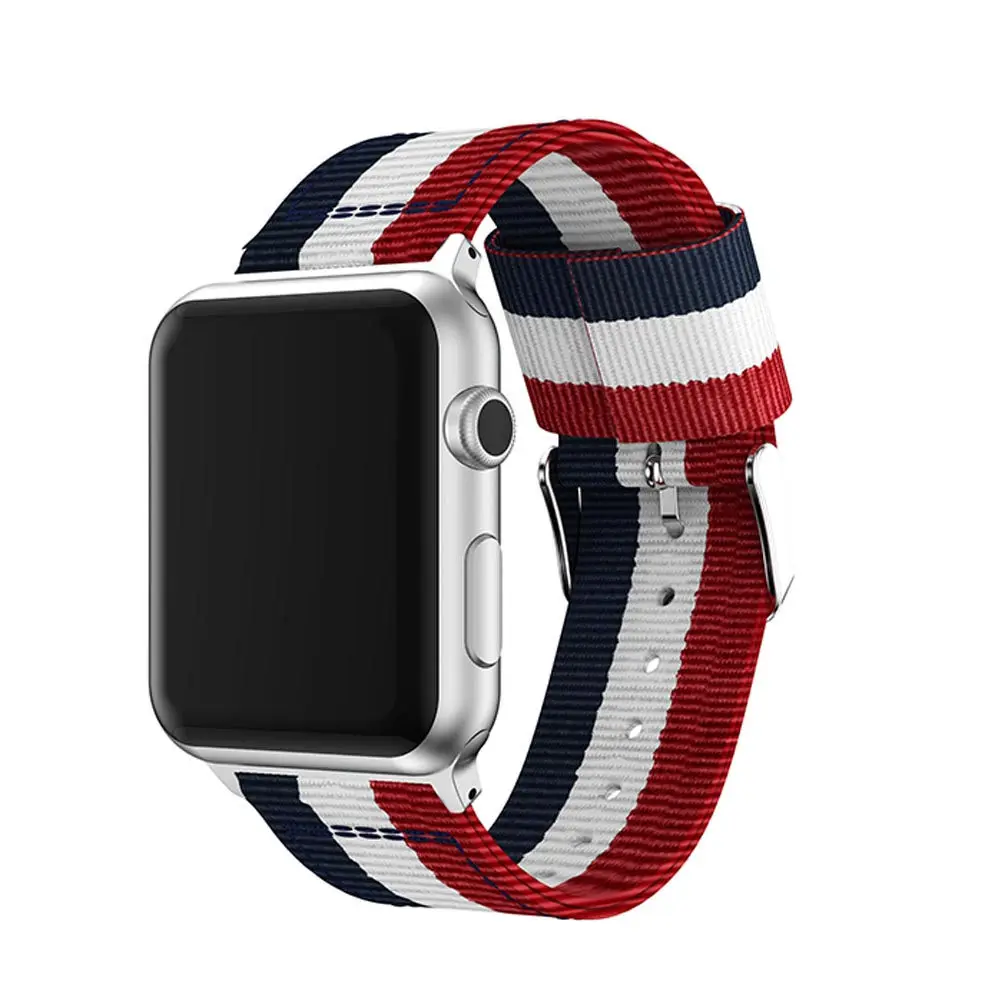 الرياضة سيليكون باند لآبل ووتش سلسلة 4/3/2/1 استبدال سوار حزام مربط الساعة Watchstrap ل أبل ووتش 40 44 42 مللي متر 38 مللي متر