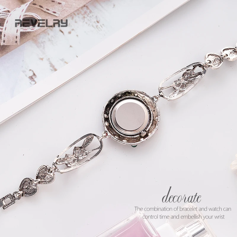 Reloj de cuarzo con diamantes para mujer, nuevo accesorio de pulsera de cristal de acero creativo, 2022