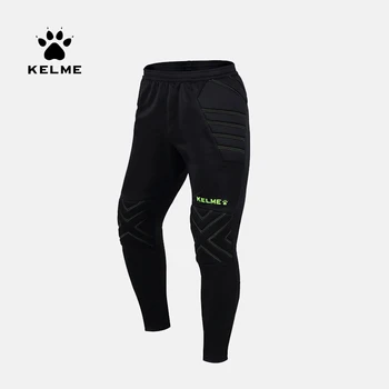 KELME Men's Goalkeeper Pants Soccer Jersey Goalkeeper Uniforms Traning Suit Football Jerseys Pants Soccer Sets  Male K15Z408L