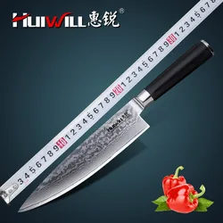 Huiwill Luxurious Japanese VG10 Damascus Steel 8