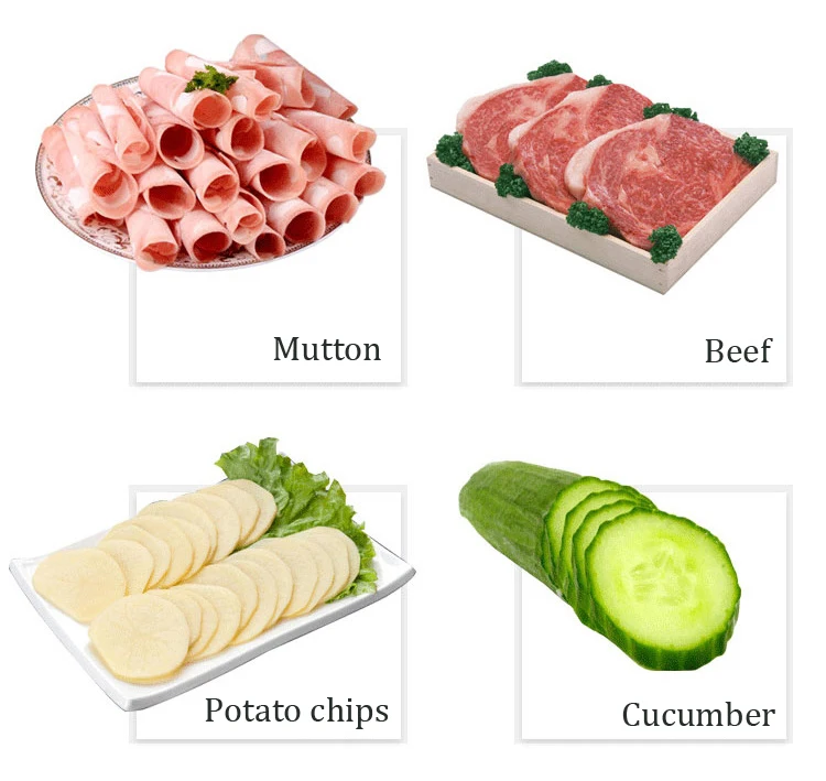 Manual Mutton Roll Machine Manual Cucumber Cutting Machine