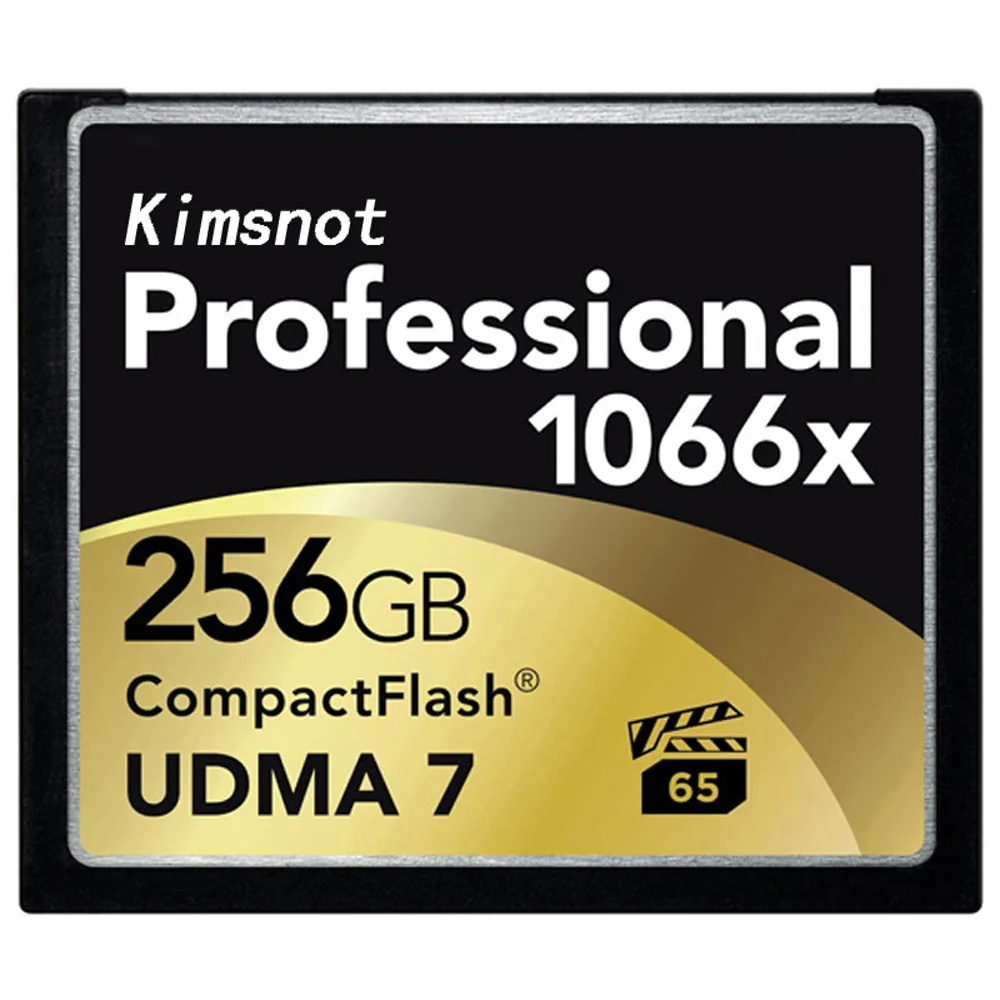 Kimsnot-tarjeta de memoria CF profesional, dispositivo compacto de alta velocidad, 128 mb/s, 64GB, 256GB, 32GB, 160 GB, 1066x, UDMA7