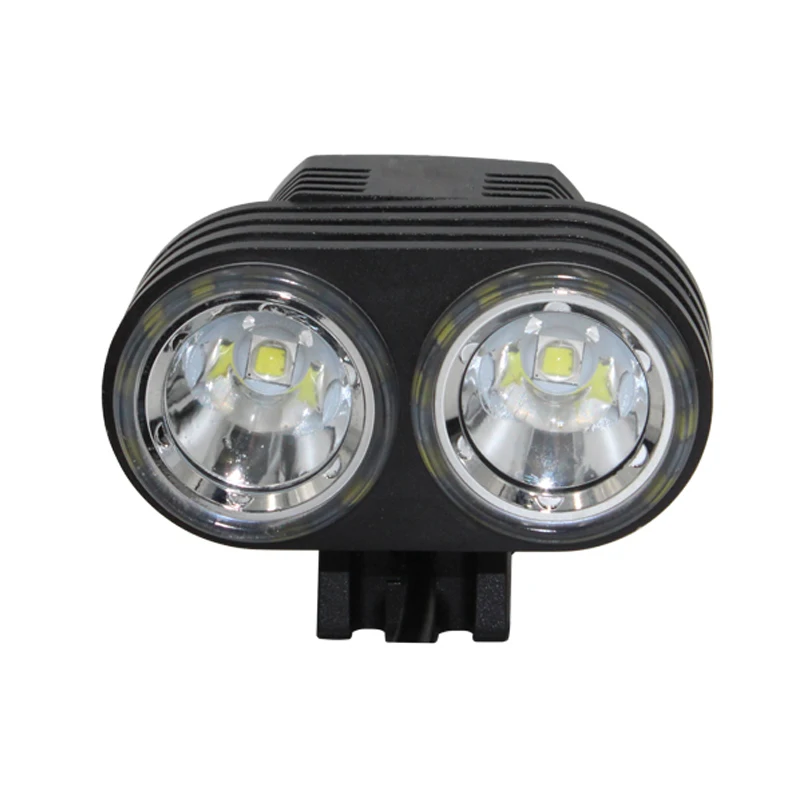 2500LM 2x XM-L2 LED Bicycle Flashlight Ultra Fire Front Bicycle Light DC 4 Modes Head Torch Light Bike Lamp Back Tail Light