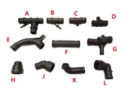 11 models Radiator water pipe plastic joint for Chinese SAIC ROEWE 550 MG6 750 1.8T Engine Auto car motor parts 10000514