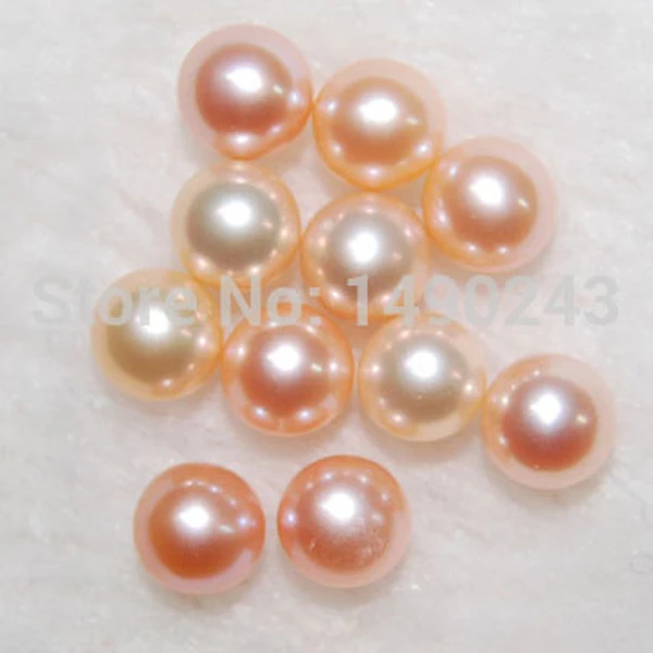 

20 Pcs 7-8mm Natural Pink Love Wish Pearl Party Gift Oyster Round Loose Colored Pearls