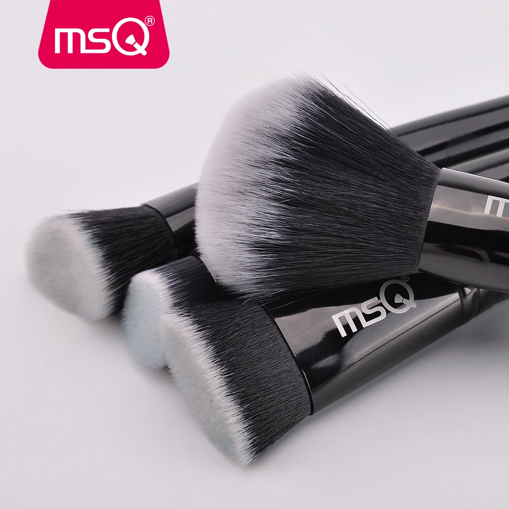 MSQ 15pcs Makeup Brushes Set pincel maquiagem Black Classical Powder Foundation Eyeshadow Make Up Brushes Synthetic Hair