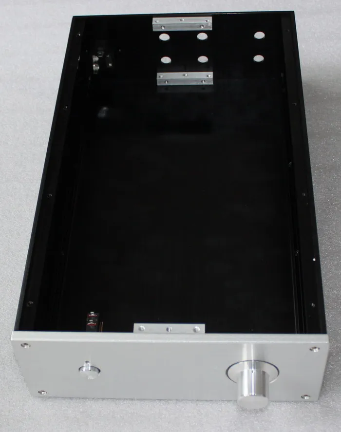 WA11 aluminum amplifier chassis / Tube amp amplifier / Digital amplifier case/ AMP Enclosure / case / DIY box (230*90*395mm)