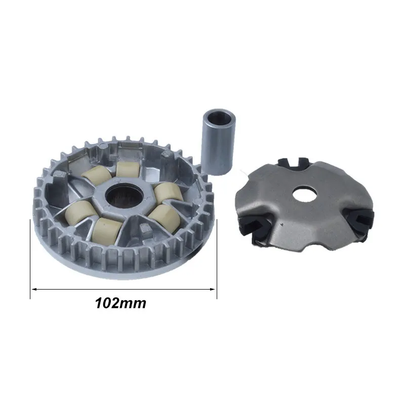 Motorcycle Clutch Variator Drive Face Pulley Weight Assy For Honda SPACY 100 SCR 100 SCR100 2003-2007