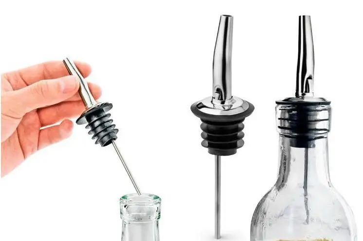 Wine Whisky Bottle Dispenser Liquid Pourer Stopper Bartender Bar Tools