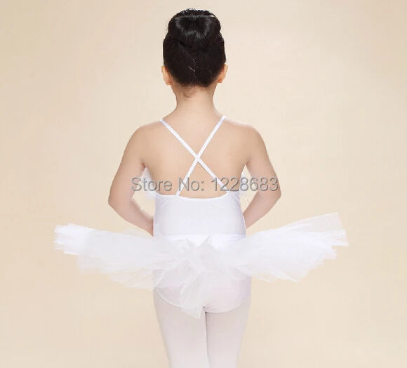 Hot Sale White Swan Lake  Professional Ballet Tutu Dancewear Girls Dance Costume Performance Ballet Dress For Children