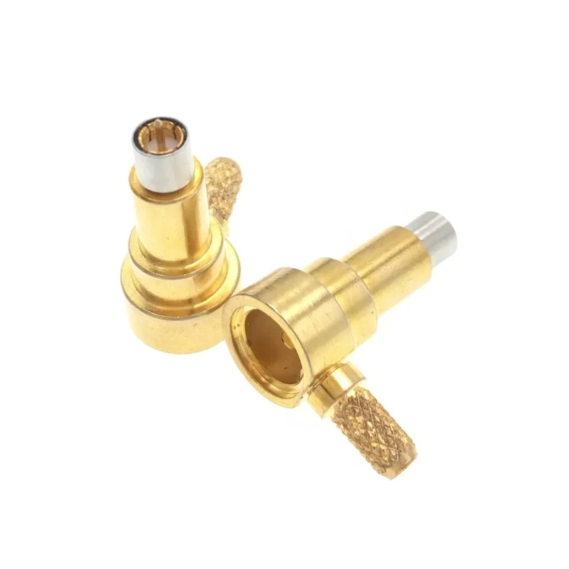 MS156 MS-156 C2-JW Plug Right Angle Crimp RG174 RG316 Cable RF Connector Pyhteyl-Adapter Short