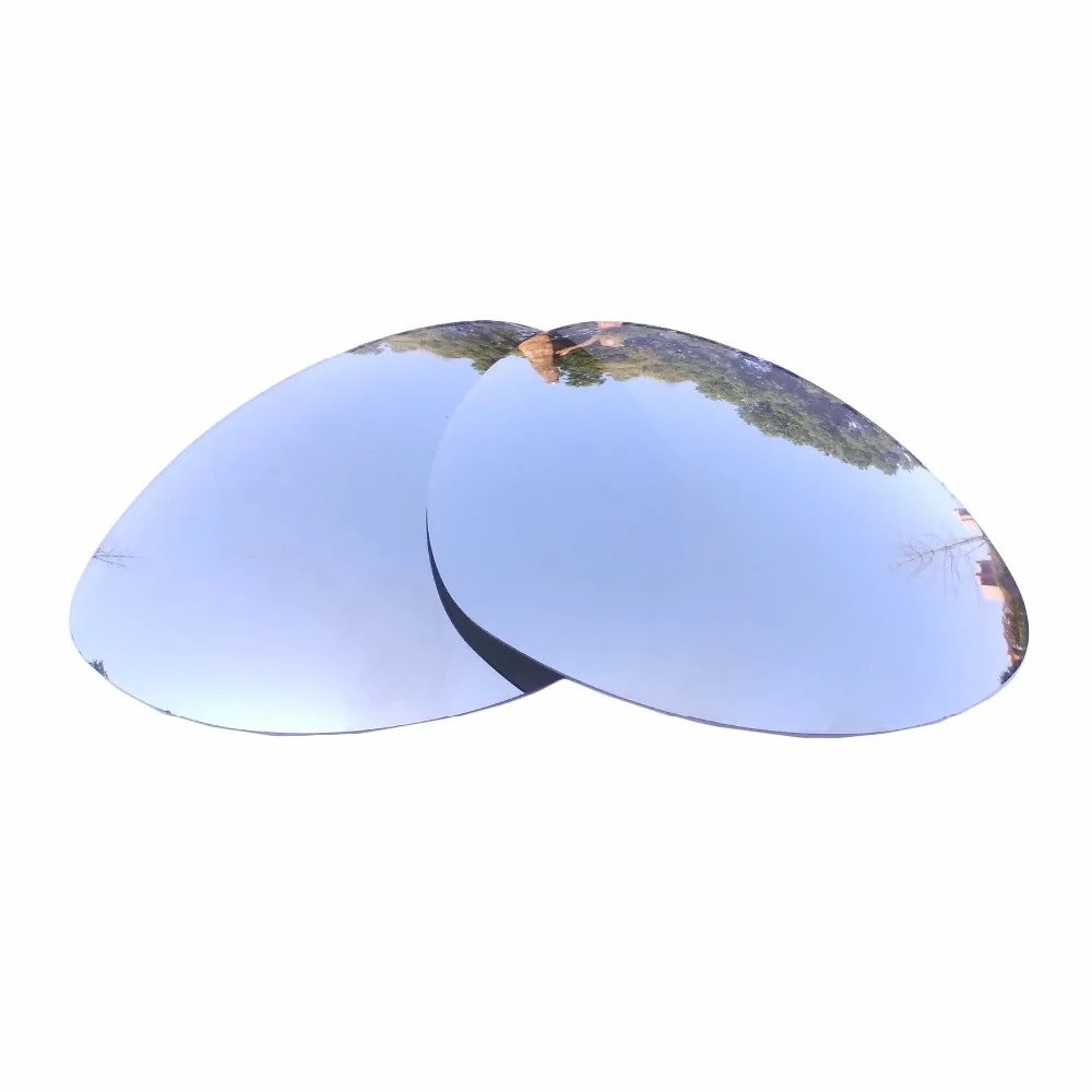 Silver Mirrored & Ice Blue Mirrored Polarized Replacement Lenses for Crosshair S Frame 100% UVA & UVB