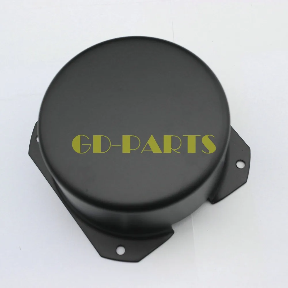 GDTC0038 80*40mm Round Black Iron Transformer Cover Triode Protect Case Enclosure For Hifi Audio Vintage Tube Amplifier DIY