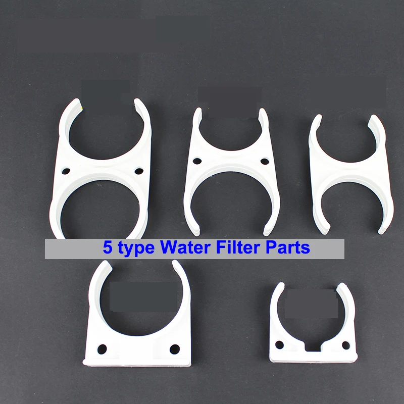3 PCS Peças Acessório para 5 fase RO T33 Filtro de Água Tratamento de Água De Água Duplo Clipe Membrana Habitação Clipe Como T33 filtro