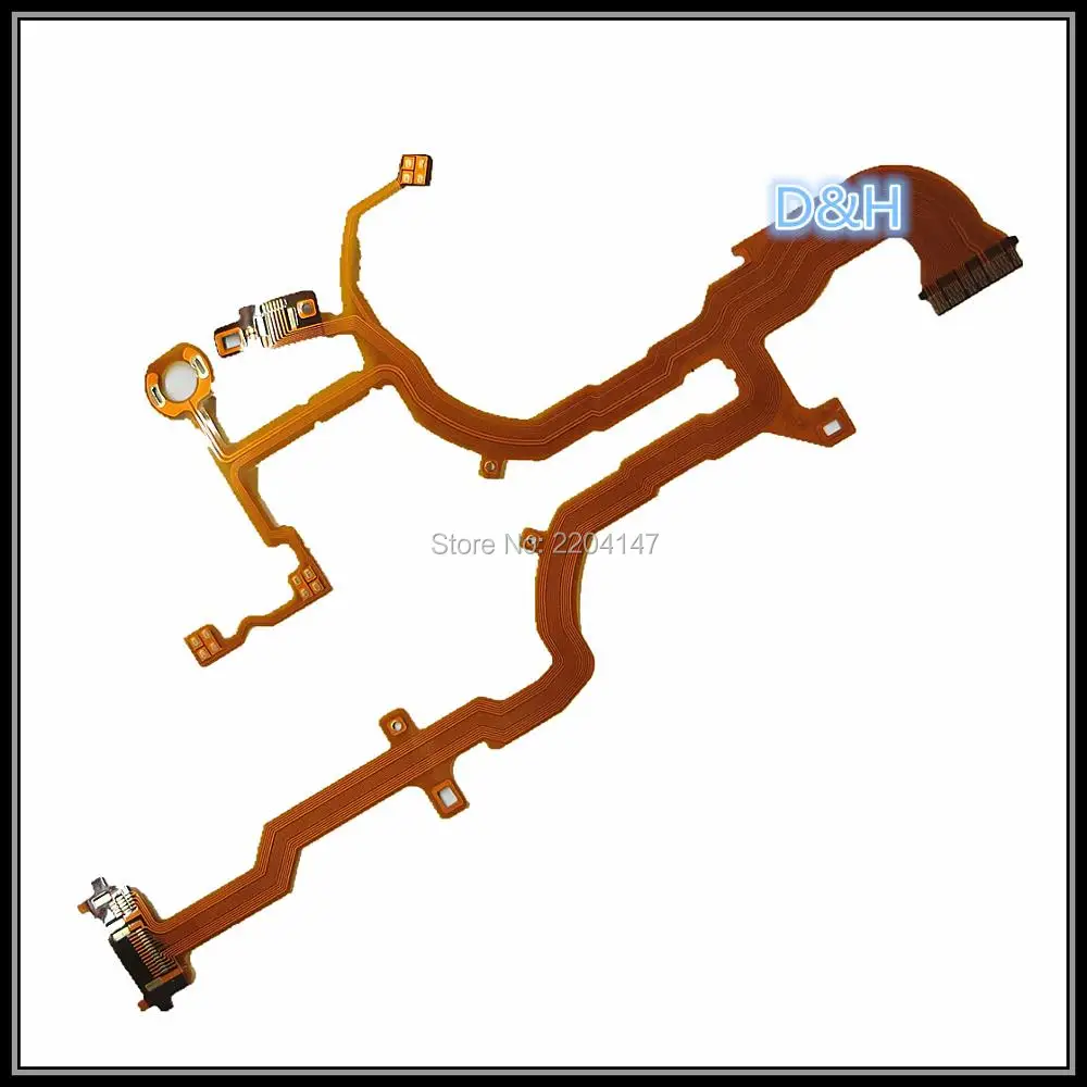 جديد عدسة الظهر الرئيسية الكابلات المرنة لسوني DSC-RX100 DSC-RX100 II RX100 M2 كاميرا رقمية إصلاح جزء لا المقبس