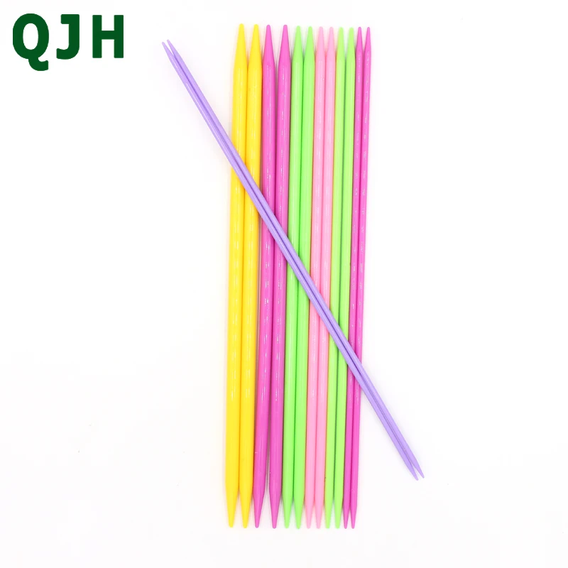 14Pcs/set 35cm Plastic knitting needles Sweater  Needles Weave Knit Scarf Hot Sale Household DIY Weaving Knitting Tools