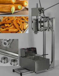 3L Capacity  Spainish churros machine maker with 6L  Deep Fryer_churros machine for sale