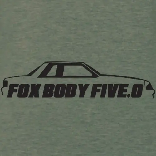 Men 2019 T-Shirt Classic American Car Fans Mustang Foxbody 5.0L T-SHIRT COUPE HATCHBACK Shelby notch LX GT cobra v8 Casual Men