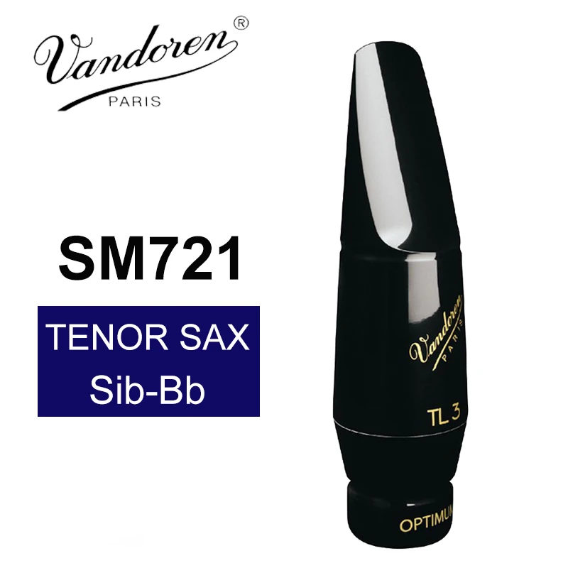 France Vandoren SM721 TL3 Optimum Series Tenor Saxophone Mouthpiece / Tenor Sib-Bb Sax Mouthpiece