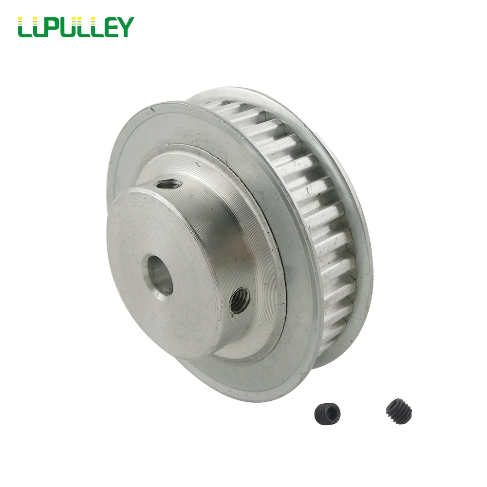 XL36T Timing Pulley Bore 6/8/10/12/14/15/16/17/19/22/25mm Toothed Pulley Wheel Aluminum Alloy Belt Pulleys for 10mm Belt