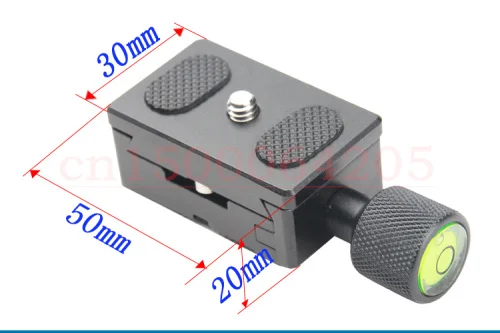 Universal Quick Release Plate K30 chassis jig head quick release plate Clamp stabilizer rails