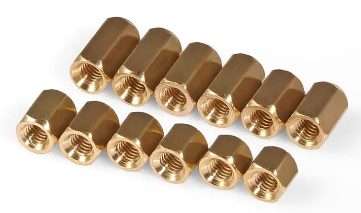 Brass Standoff Pillar Hexagonal Screw PCB Board Female - Female M3x5