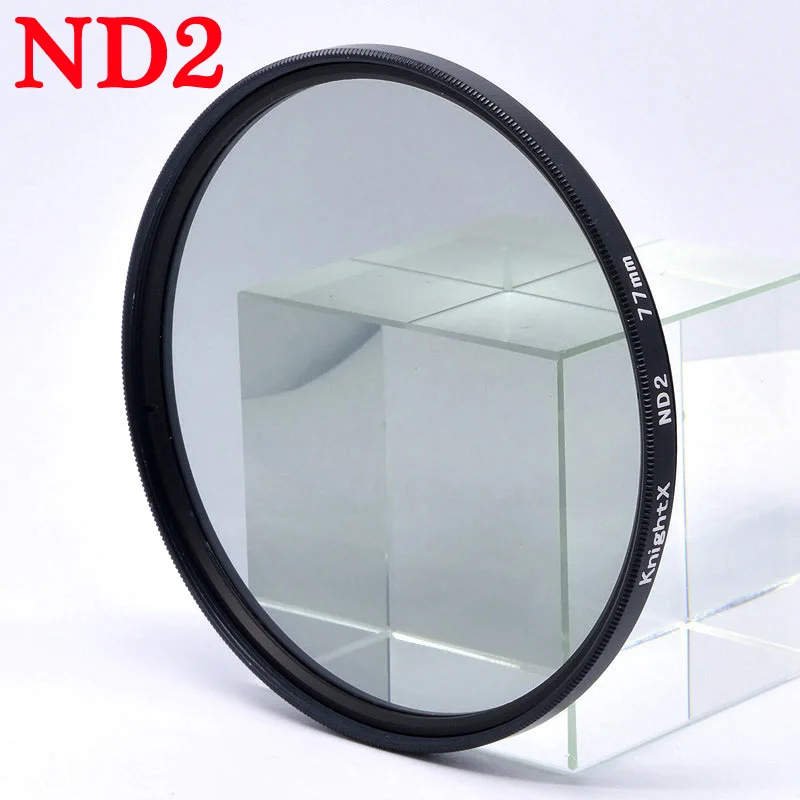 KnightX ND FILTER Für canon nikon 18-135 d80 1200d d3300 d70 2000d 18-200 200d d600 50d 49mm 52mm 55mm 58mm 62mm 67mm 72mm 77mm