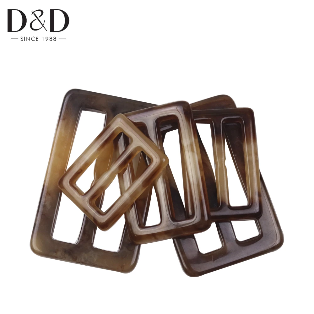 25/30/35/45/50mm Buckle for Clothes Scarf Adjust Buckle T-shirt Garment Accessories Knot Tri-glides Wire-formed Strap