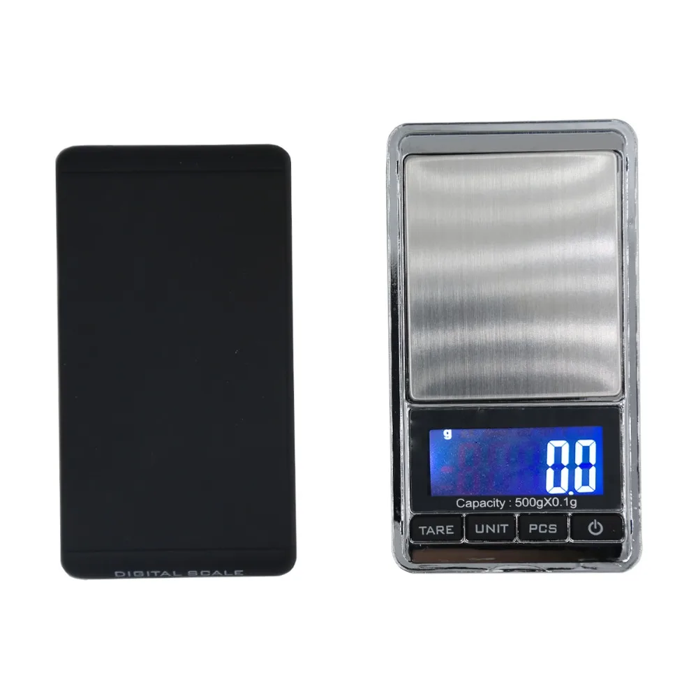 500g/0.01g Electronic Scale 1000g/0.1g Portable Pocket Weight Balance LCD Digital Jewelry Diamonds Scales Gram Scale