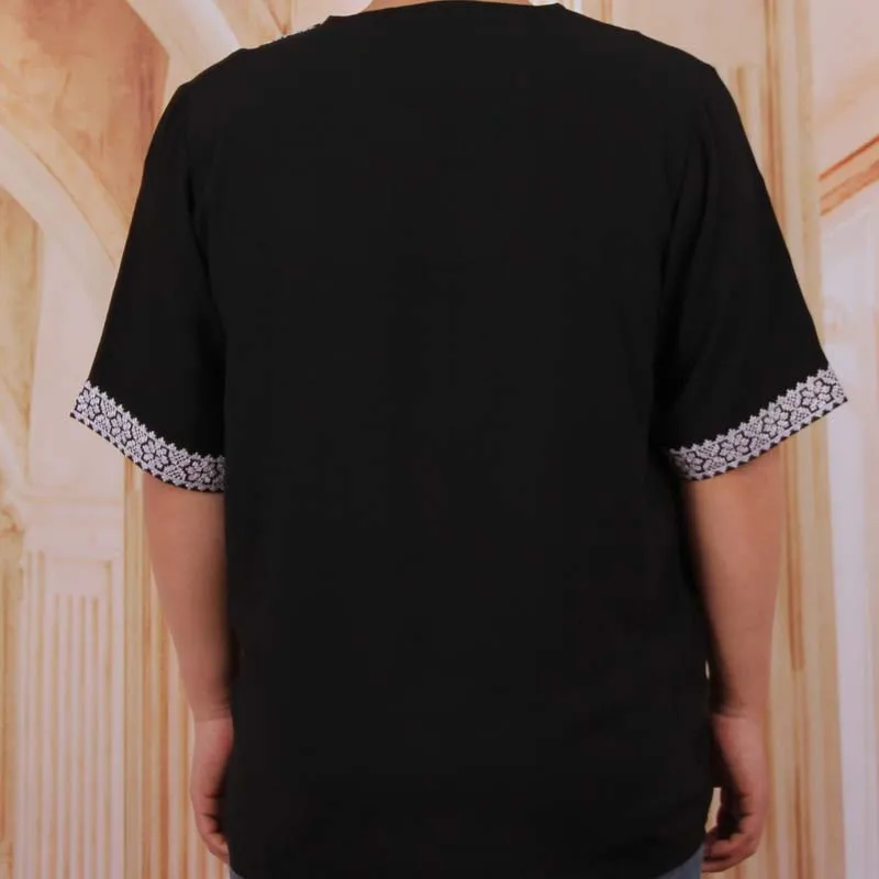 Vintage African Traditional Print Dashiki Loose T shirt Men T-shirt Unisex