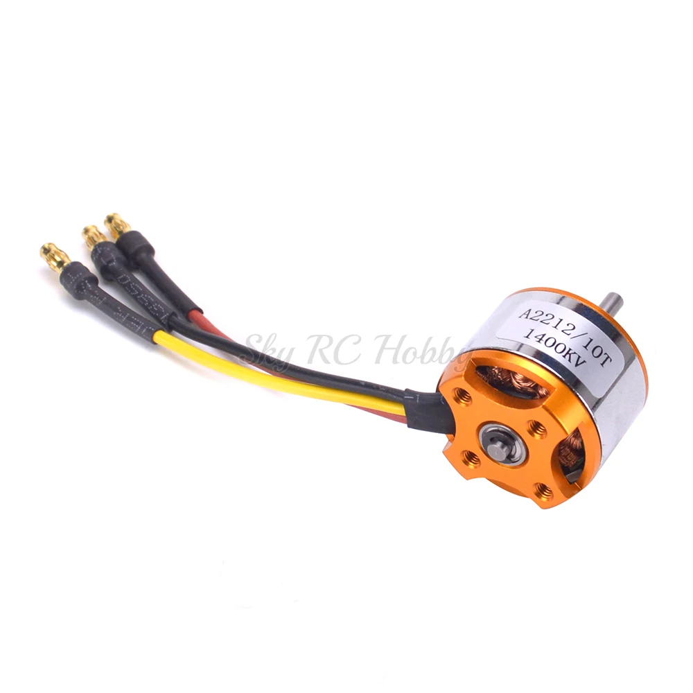 A2212 2212 1400KV 2-3S Brushless Motor 10T for RC FPV Fixed Wing Drone Airplane Aircraft