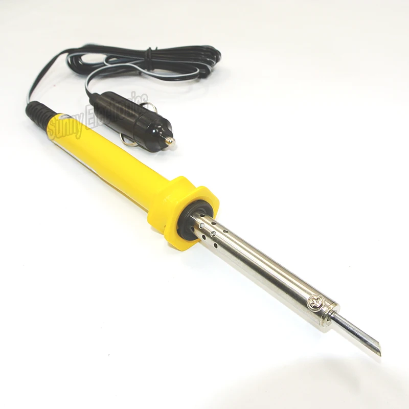 12V DC 30W Electric Soldering Iron Handle Heat Pencil W/ Lighter Socket Car Auto Solder Repair Tool