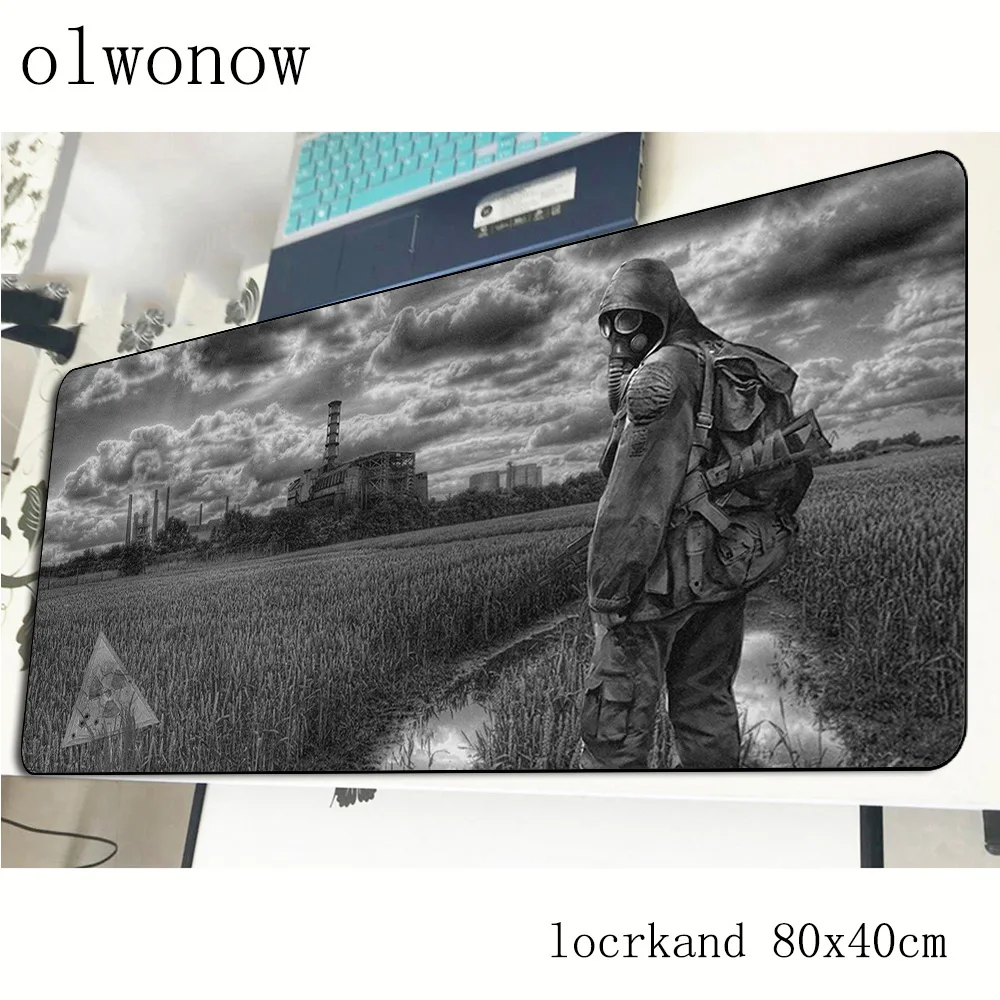 stalker mousepad 800x400x3mm locrkand gaming mouse pad gamer mat hot sales game computer desk padmouse keyboard large play mats